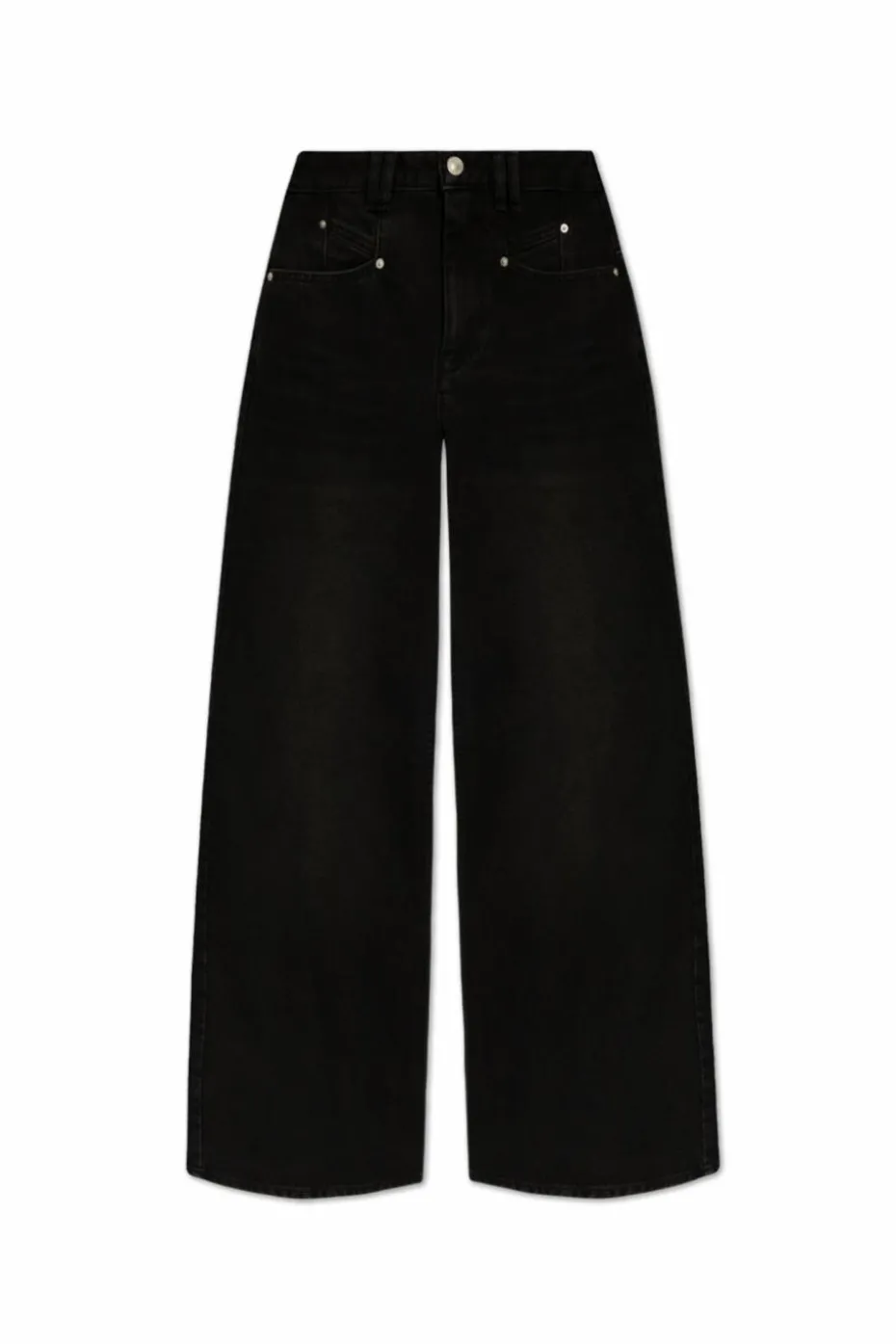 Isabel Marant CZARNY Jeansy `Lemony`
