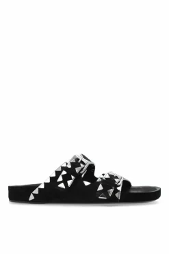 Isabel Marant CZARNY Klapki `Lennyo`