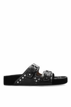 Isabel Marant CZARNY Klapki `Lennyo`
