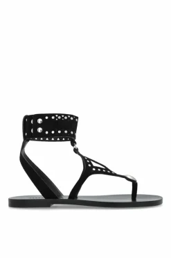 Isabel Marant CZARNY Sandały `Edil`