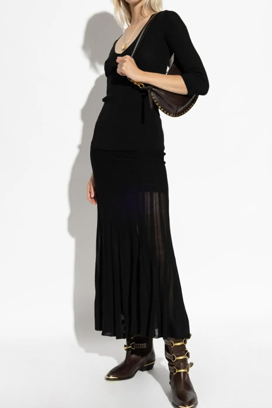 Isabel Marant CZARNY Spódnica `Ezra`