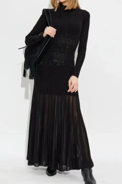 Isabel Marant CZARNY Sukienka `Gisole`