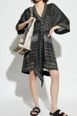 Isabel Marant CZARNY Sukienka `Nawel`