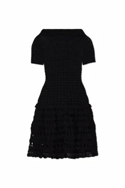 Isabel Marant CZARNY Sukienka `Charlotte`