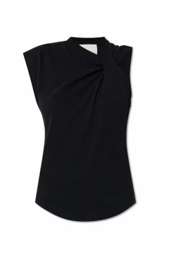 Isabel Marant CZARNY Top `Nayda`