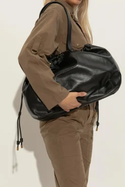 Isabel Marant CZARNY Torba na ramię `Silven E/W`
