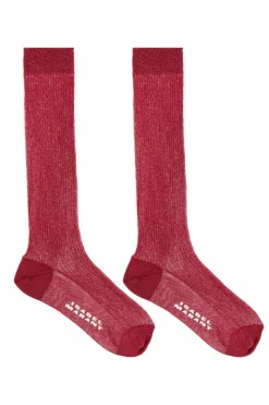 Isabel Marant CZERWONY Skarpety `Loula`