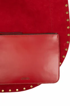 Isabel Marant CZERWONY Torba na ramię `Oskan`