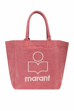Isabel Marant CZERWONY Torba `Yenky` typu `shopper`