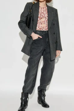 Isabel Marant CZERWONY Top `Gladice`
