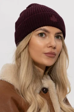 Isabel Marant FIOLETOWY Czapka `Bayle`