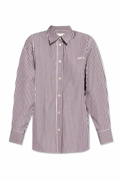 Isabel Marant FIOLETOWY Koszula `Fabriza`