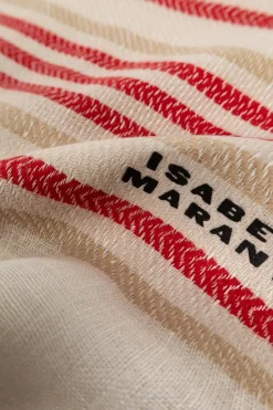 Isabel Marant kremowy Szal ‘Izali’