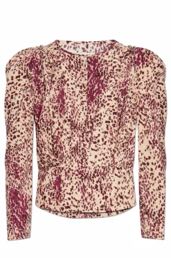 Isabel Marant MULTIKOLOR Jedwabny top `Oris`