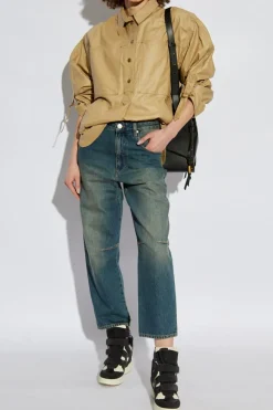 Isabel Marant NIEBIESKI Jeansy `Janet`