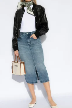 Isabel Marant NIEBIESKI Jeansowa spódnica ‘Tilauria’