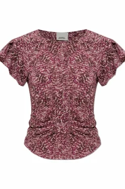 Isabel Marant RÓŻOWY Top `Tullya`