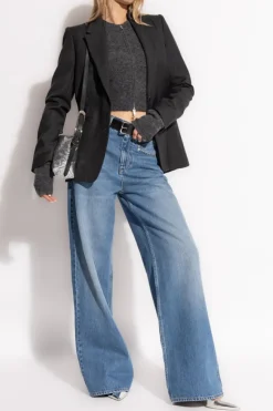 Isabel Marant SZARY Marynarka `Reva`