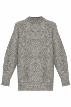 Isabel Marant SZARY Sweter `Idol`