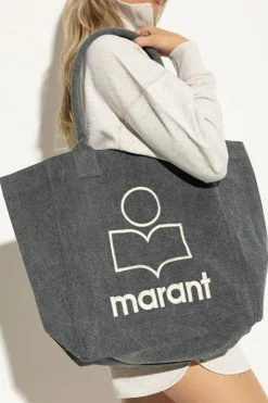 Isabel Marant SZARY Torba `Yenky` typu `shopper`