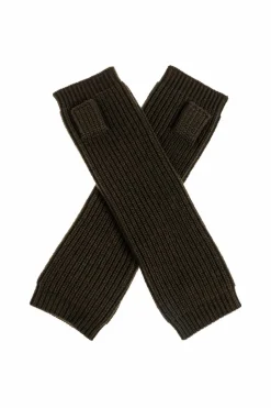 Isabel Marant ZIELONY Rękawiczki `Enos`