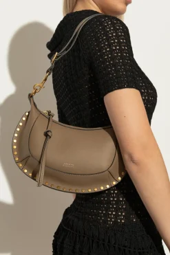 Isabel Marant ZIELONY Torba na ramię `Oskan Moon`