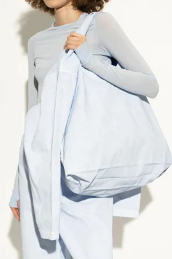 Issey Miyake jasnoniebieski Torba z możliwością noszenia jako top