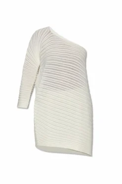 Issey Miyake kremowy Plisowany top