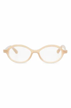 Jacquemus beżowy Okulary korekcyjne