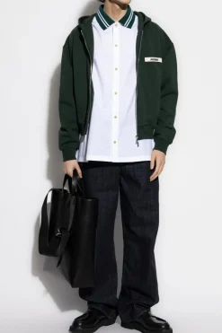 Jacquemus BIAŁY Koszula z kołnierzem polo