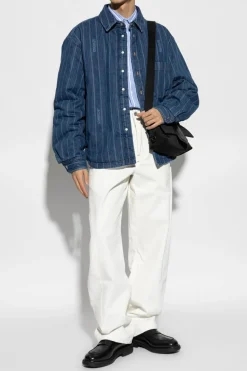 Jacquemus BIAŁY Spodnie `Scala`