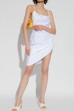 Jacquemus BIAŁY Sukienka na ramiączkach ‘Saudade’