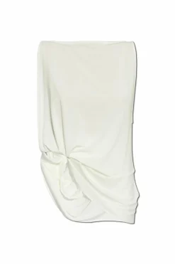Jacquemus BIAŁY Top `Peplo`