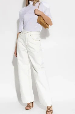 Jacquemus BIAŁY Top `Spallina`