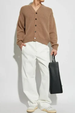 Jacquemus BRĄZOWY Kardigan `The Jacquemus`