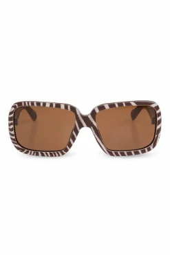 Jacquemus BRĄZOWY Okulary przeciwsłoneczne `Cabana`