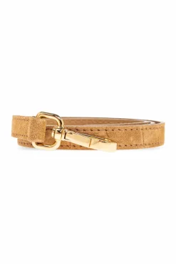 Jacquemus BRĄZOWY Torba do ręki `Le Chiquito Moyen Boucle`