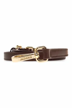 Jacquemus BRĄZOWY Torba do ręki `Bambino Large`