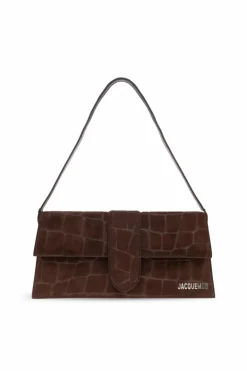 Jacquemus BRĄZOWY Torba na ramię `Le Bambino Long`