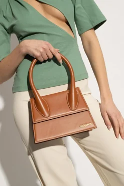 Jacquemus BRĄZOWY Torba na ramię ‘Le Grand Chiquito’