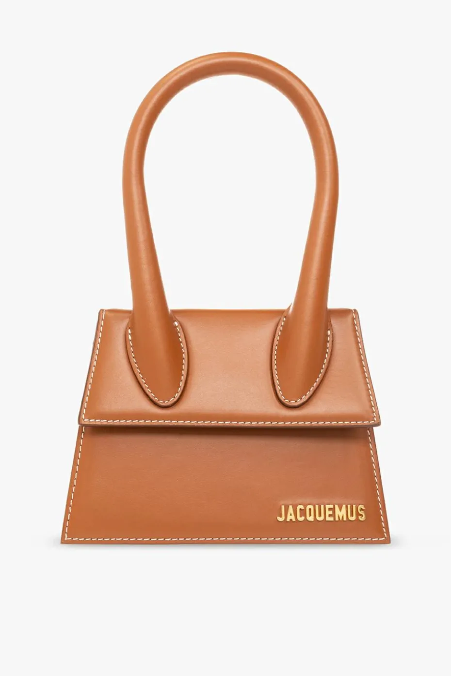 Jacquemus BRĄZOWY Torba na ramię ‘Le Chiquito Moyen’