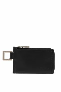 Jacquemus CZARNY Etui na karty z brelokiem