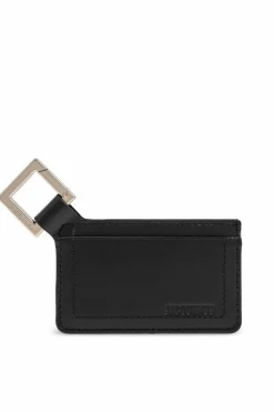 Jacquemus CZARNY Etui na karty z brelokiem
