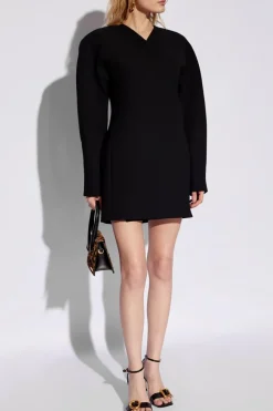 Jacquemus CZARNY Krótka sukienka ‘Ovalo’
