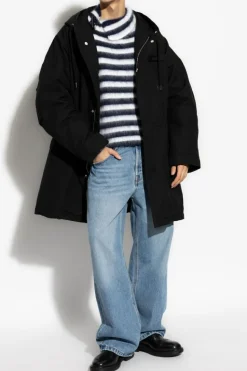 Jacquemus CZARNY Kurtka `Marrone` typu `parka`