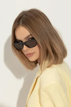 Jacquemus CZARNY Okulary przeciwsłoneczne