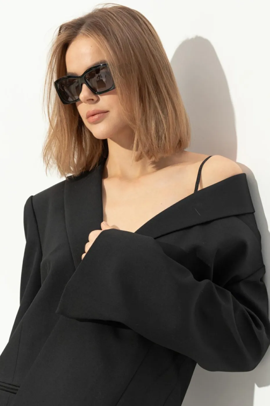 Jacquemus CZARNY Okulary przeciwsłoneczne