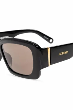 Jacquemus CZARNY Okulary przeciwsłoneczne