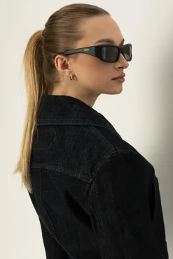 Jacquemus CZARNY Okulary przeciwsłoneczne