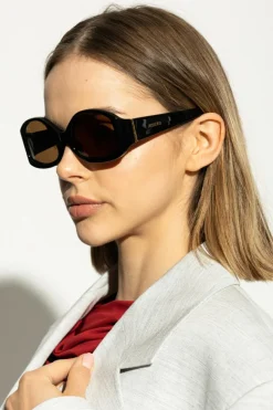 Jacquemus CZARNY Okulary przeciwsłoneczne
